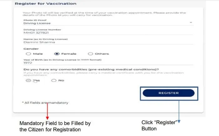 How to register for COVID vaccine through CoWIN